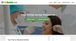 Desktop Screenshot of 101dentist.com