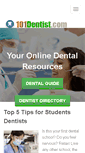 Mobile Screenshot of 101dentist.com